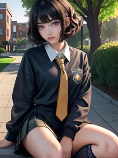 与女友久别重逢的温馨